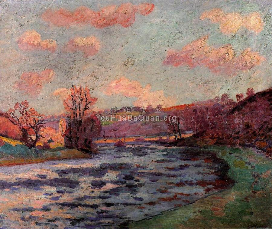 The Banks of the Creuse River - 阿曼·吉约曼